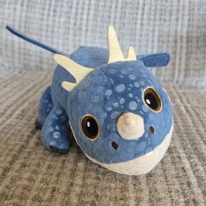 Universal Studios HTTYD Gronckle Blue Rock Texture Boulder Class Dragon 8"